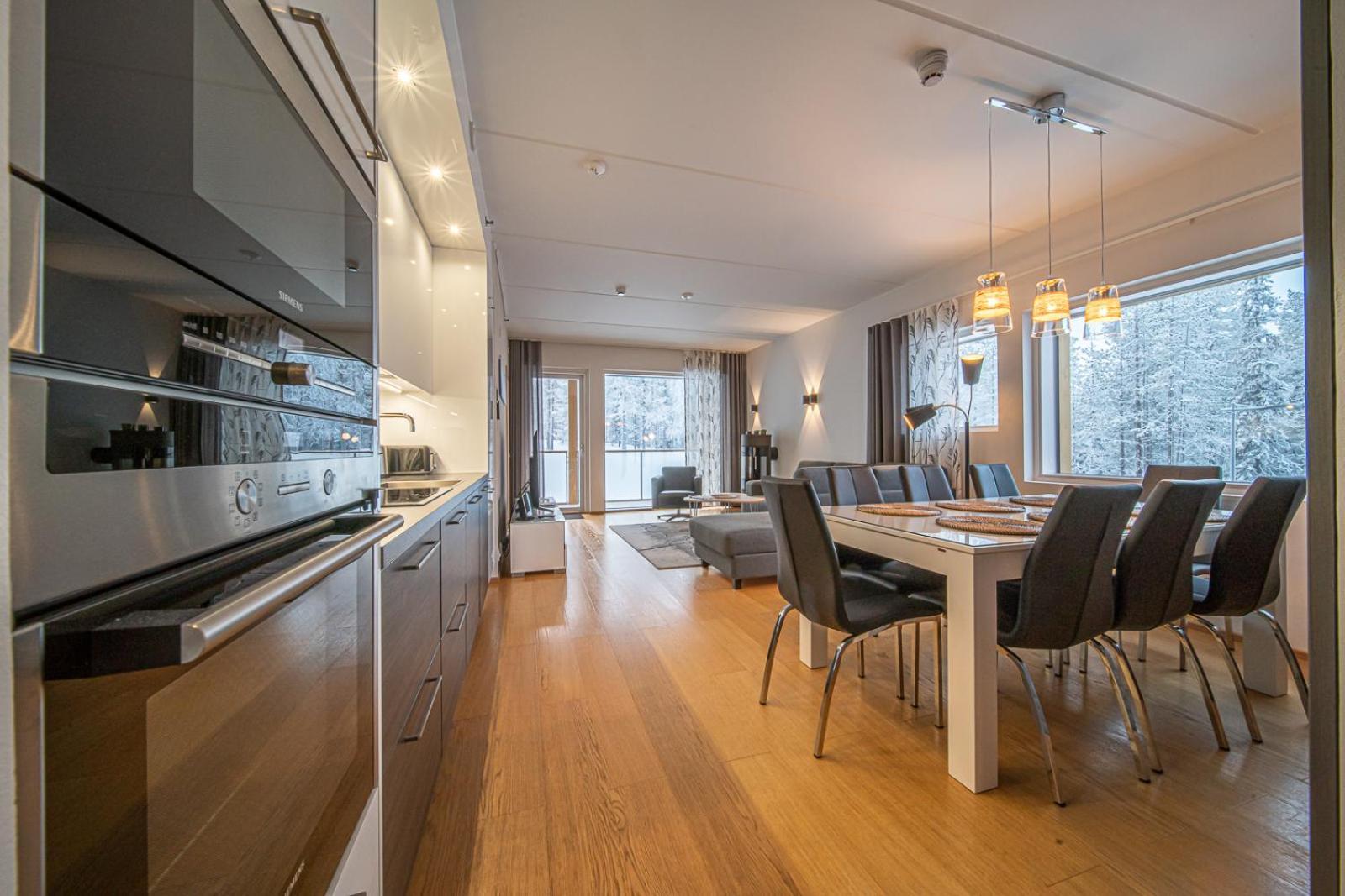 Levi Tunturinlaita A4, Ski-In Ski-Out 3Xbedroom 외부 사진