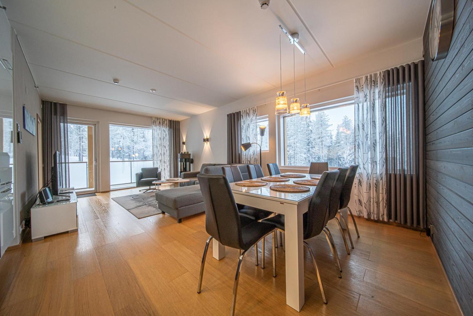 Levi Tunturinlaita A4, Ski-In Ski-Out 3Xbedroom 외부 사진