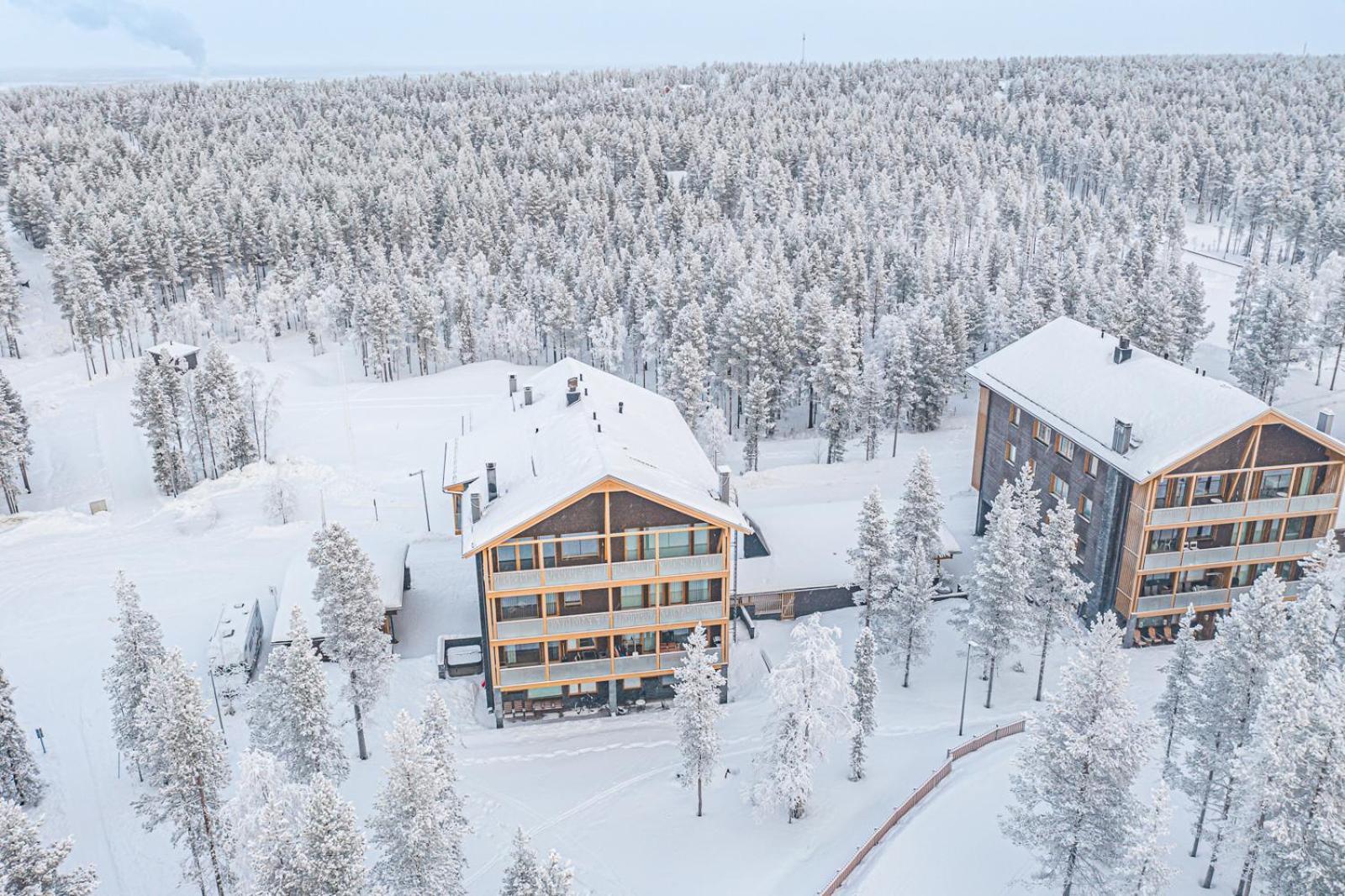 Levi Tunturinlaita A4, Ski-In Ski-Out 3Xbedroom 외부 사진