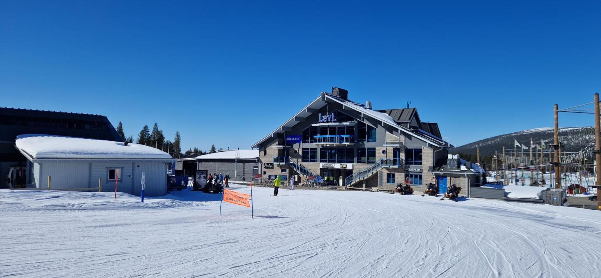 Levi Tunturinlaita A4, Ski-In Ski-Out 3Xbedroom 외부 사진