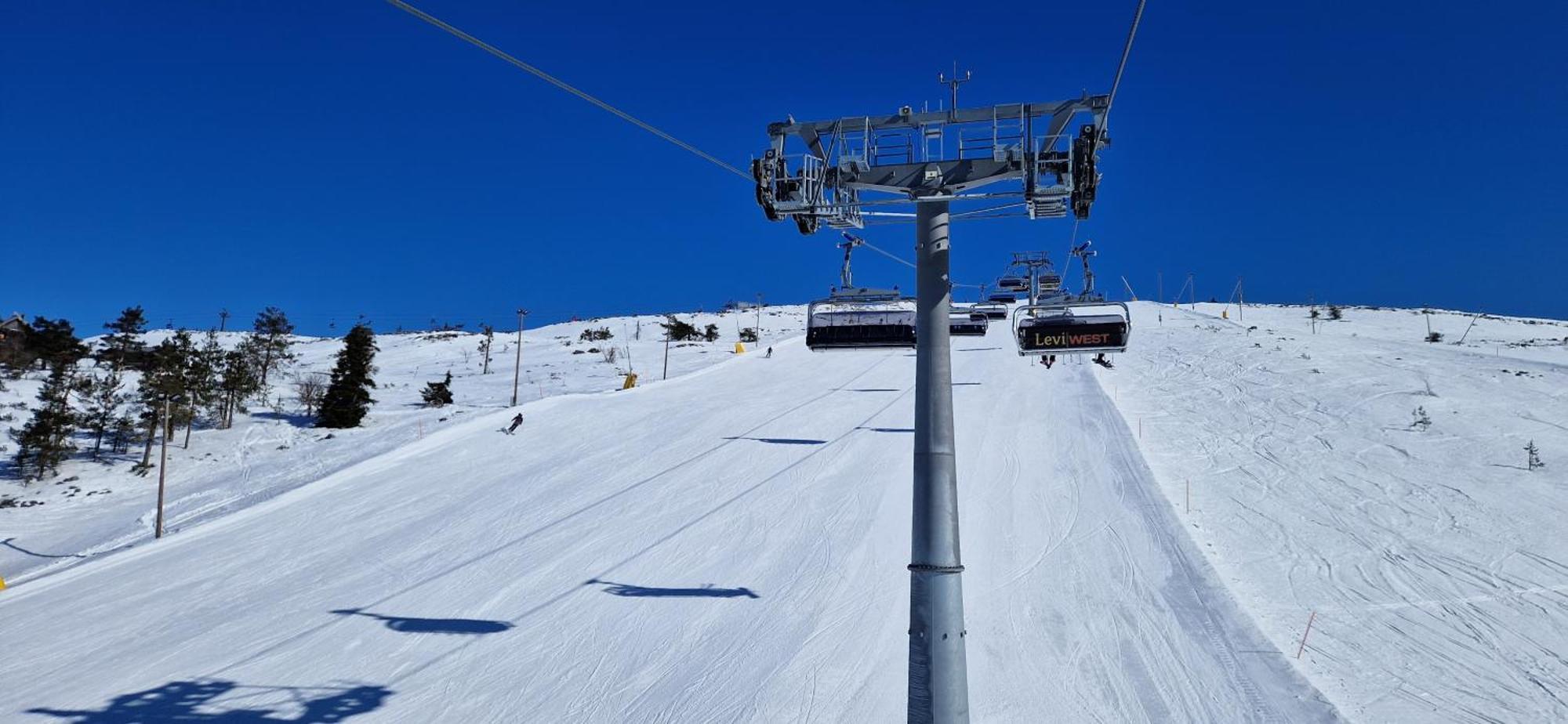 Levi Tunturinlaita A4, Ski-In Ski-Out 3Xbedroom 외부 사진