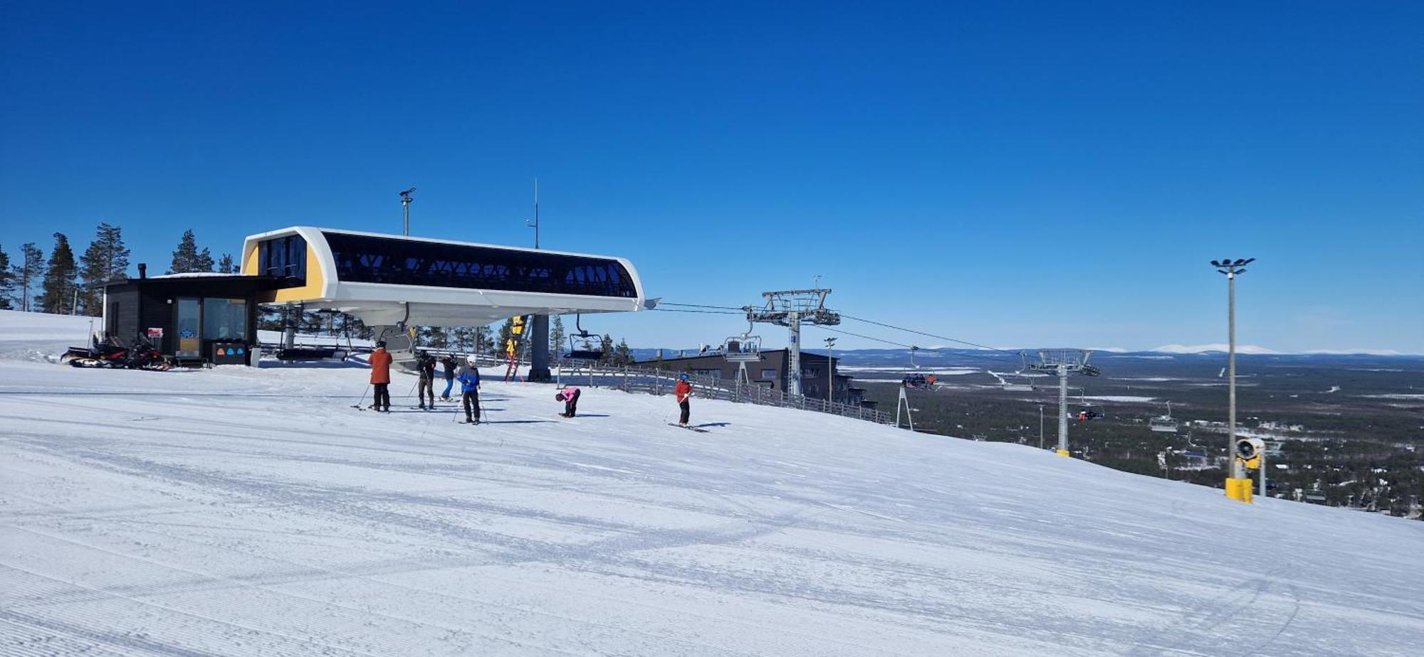 Levi Tunturinlaita A4, Ski-In Ski-Out 3Xbedroom 외부 사진