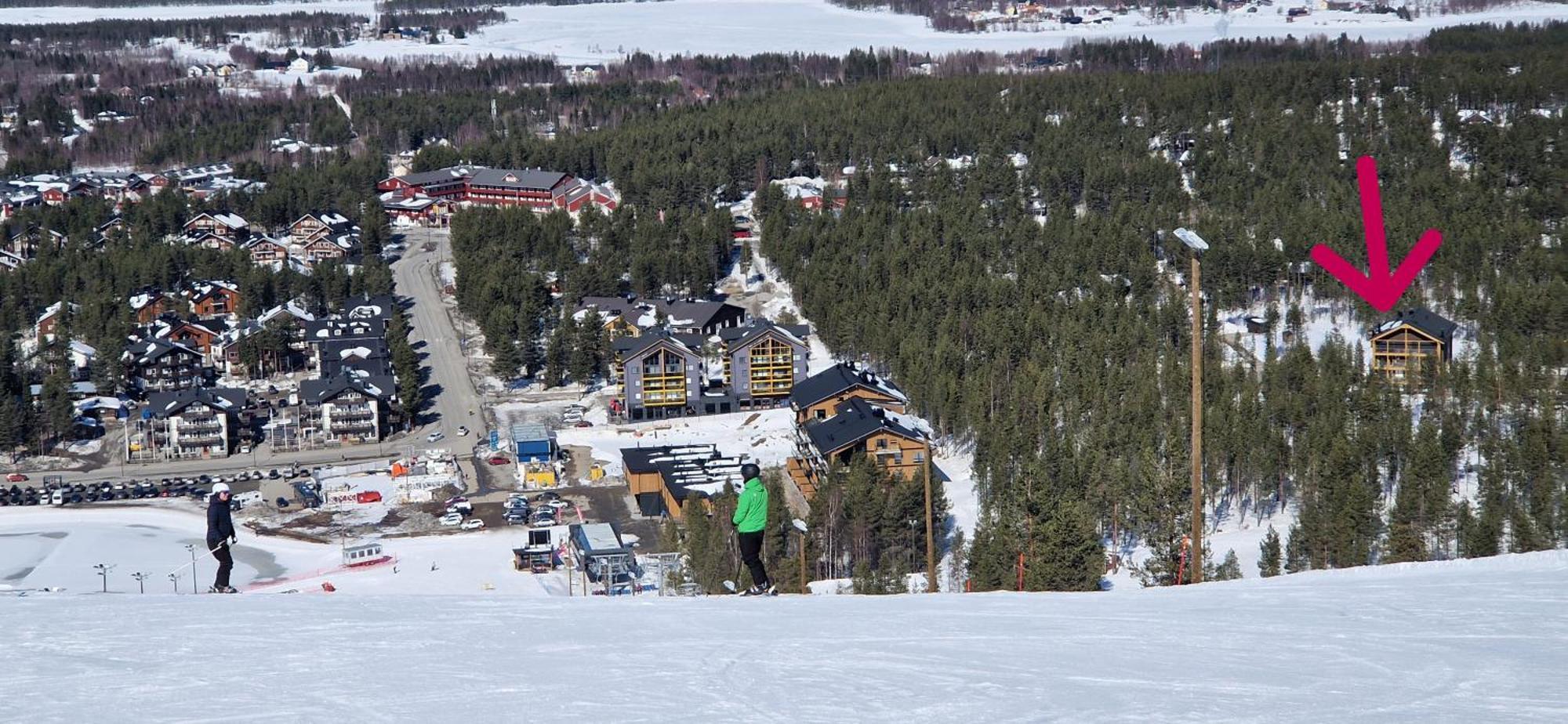 Levi Tunturinlaita A4, Ski-In Ski-Out 3Xbedroom 외부 사진
