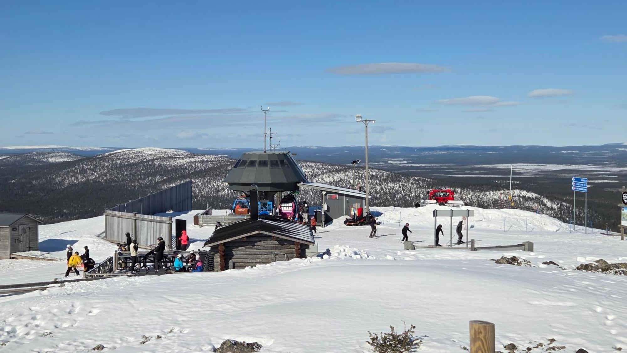 Levi Tunturinlaita A4, Ski-In Ski-Out 3Xbedroom 외부 사진